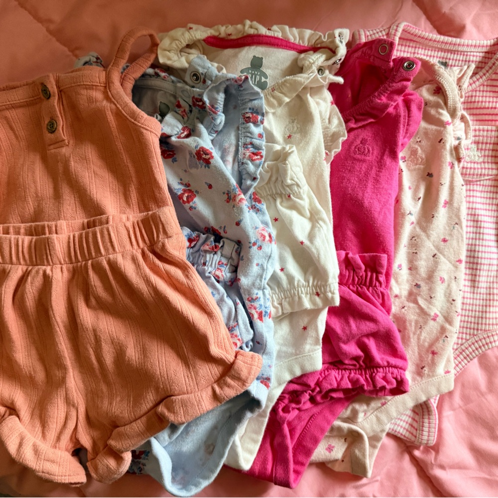 Baby GAP Rompers 3-6 months